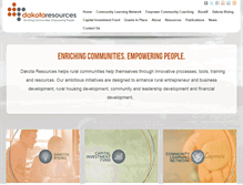 Tablet Screenshot of dakotaresources.org